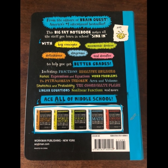 Everything You Need To Ace Math In One Big Fat Notebook - Picture 3 of 7